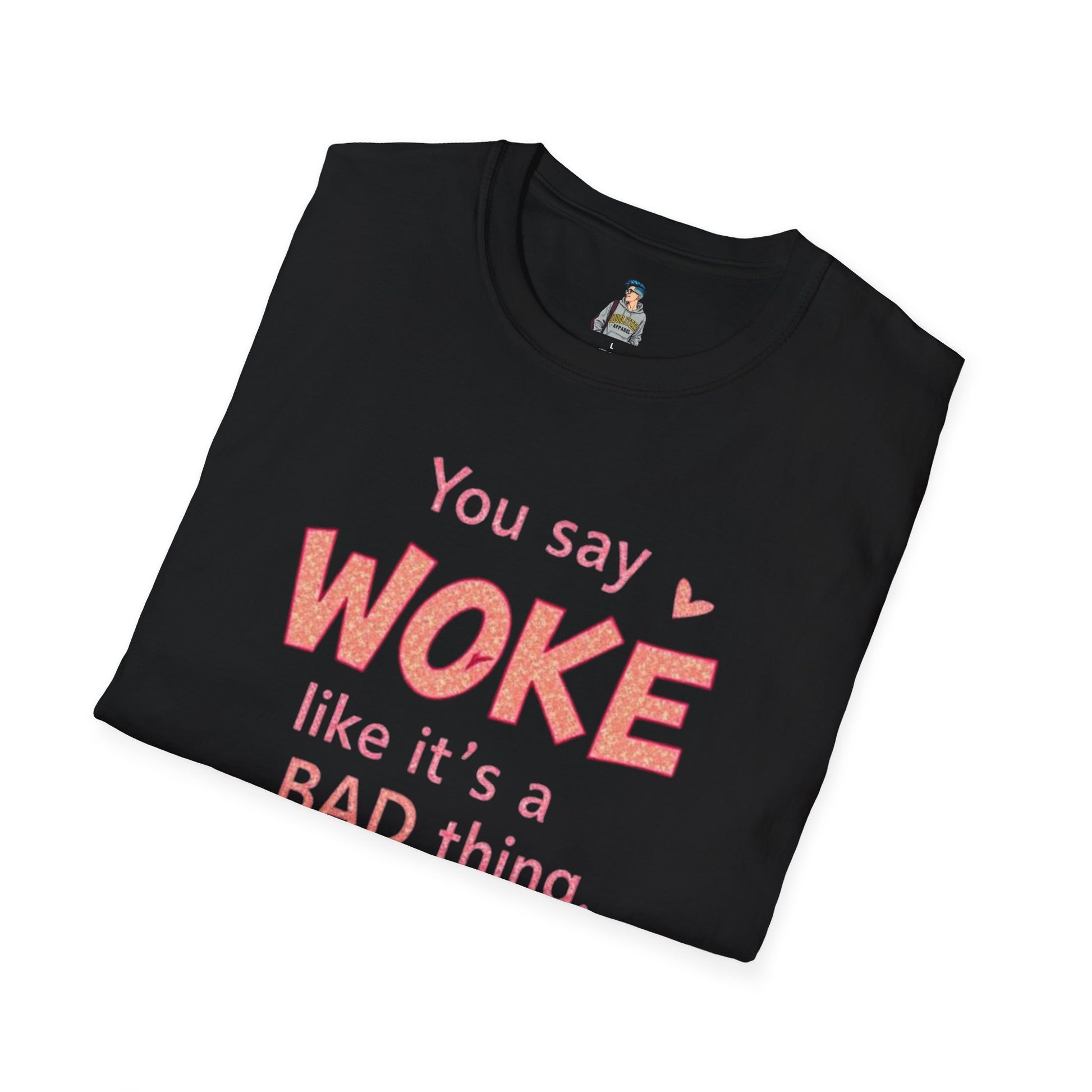Woke is Empathy Unisex Softstyle T-Shirt - Bold Statement Tee for Everyday Activists