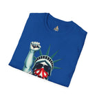 Resist - Patriotic Statue of Liberty T-Shirt - Unisex Softstyle Tee