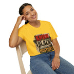 Know Black History T-Shirt