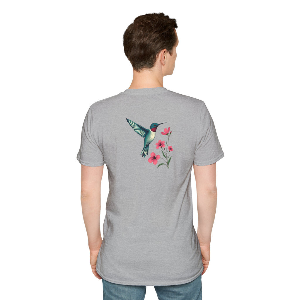 Floral Hummingbird T-Shirt