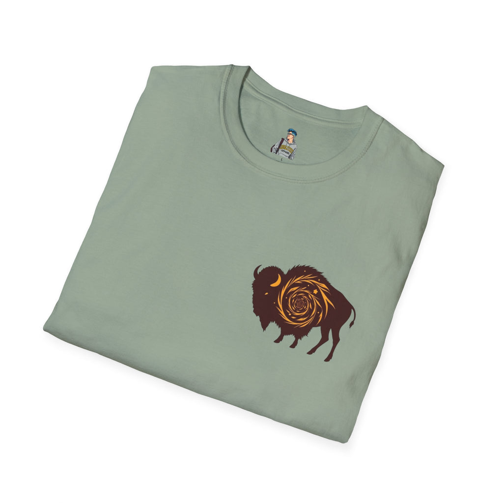 Buffalo Spiral Design T-Shirt