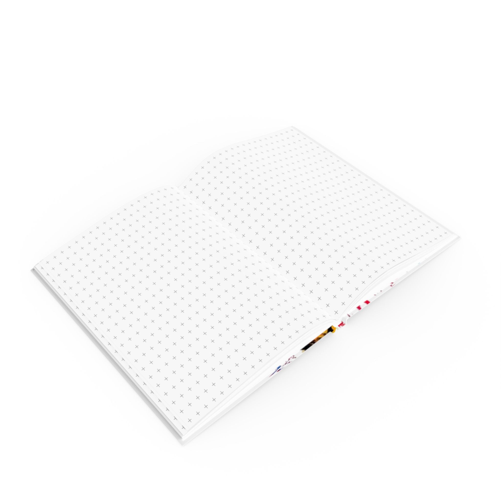 Rainbow Painted Feet Hard Backed Journal - Perfect for Gifts, Journaling, and Celebrations