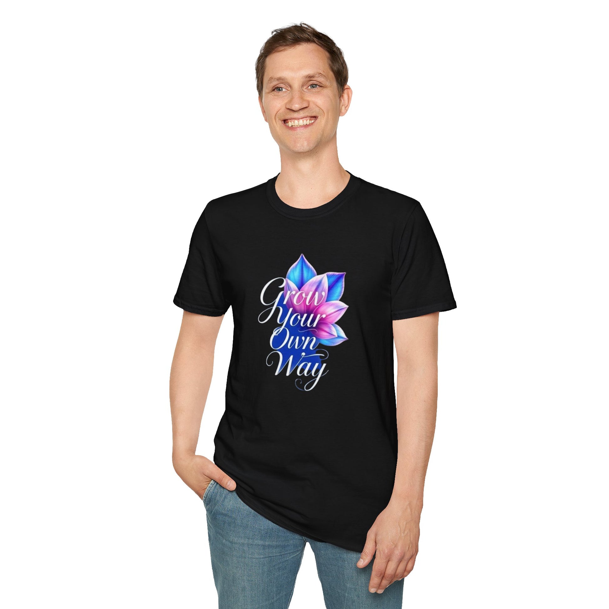 Empowerment Lotus, Grow Your Own Way T-Shirt
