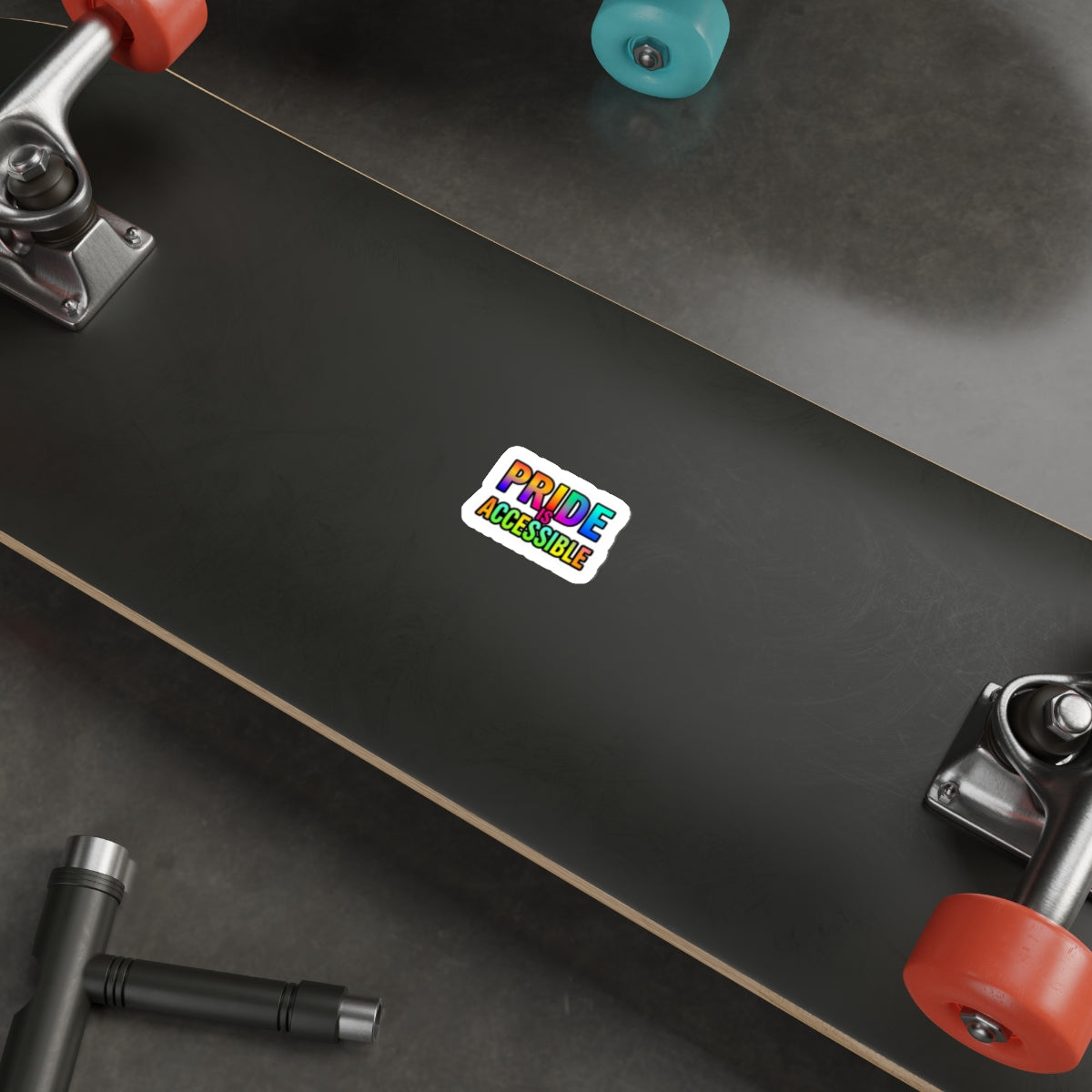 Die-Cut Stickers - PRIDE IS ACCESSIBLE
