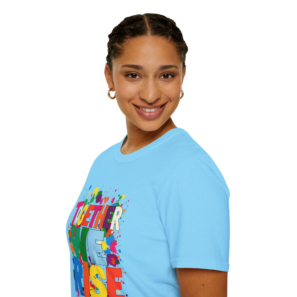 Together We Rise Unisex Softstyle T-Shirt