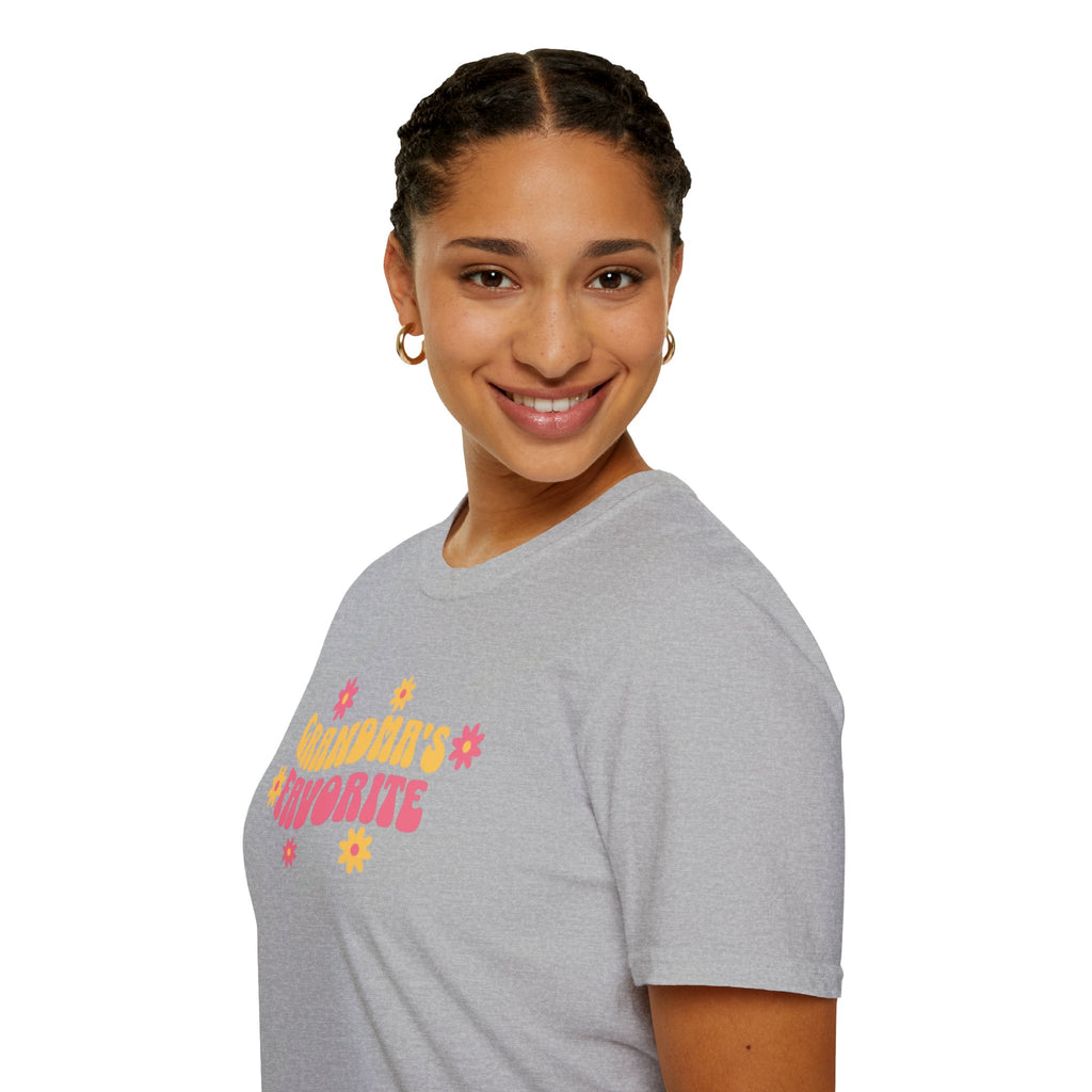 Grandma's Favorite Unisex Softstyle T-Shirt - EqualiTees.Me