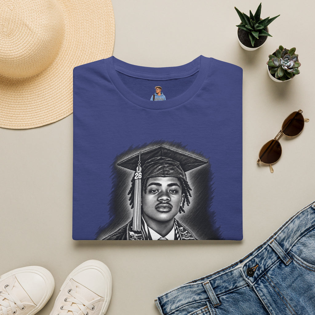 Portrait Front and Back - In Memory of Pierre Damas Bel T-Shirt