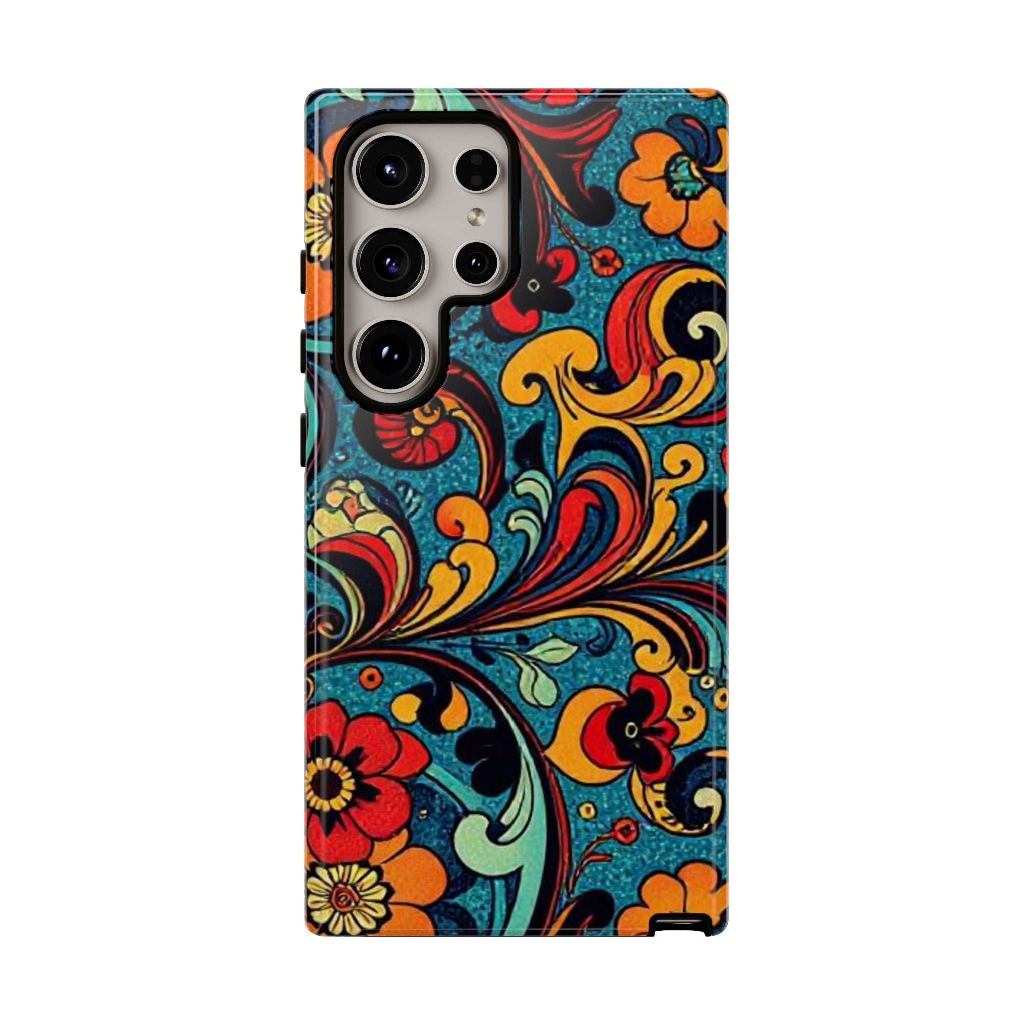 Floral Paisley Tough Case for Android