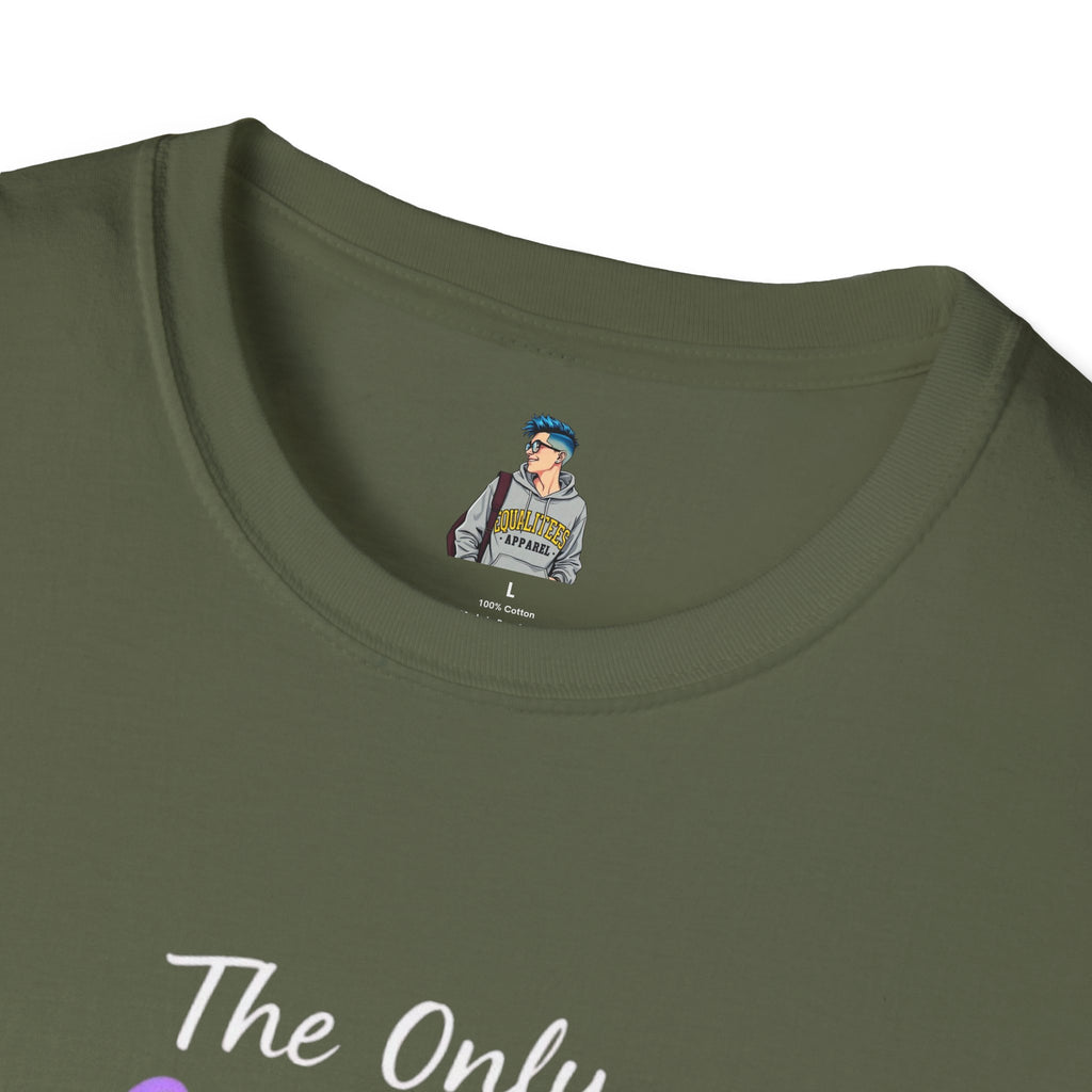 Unisex Softstyle T-Shirt - When Did You CHOOSE to Be Straight? Empowering LGBTQ+ Graphic Tee