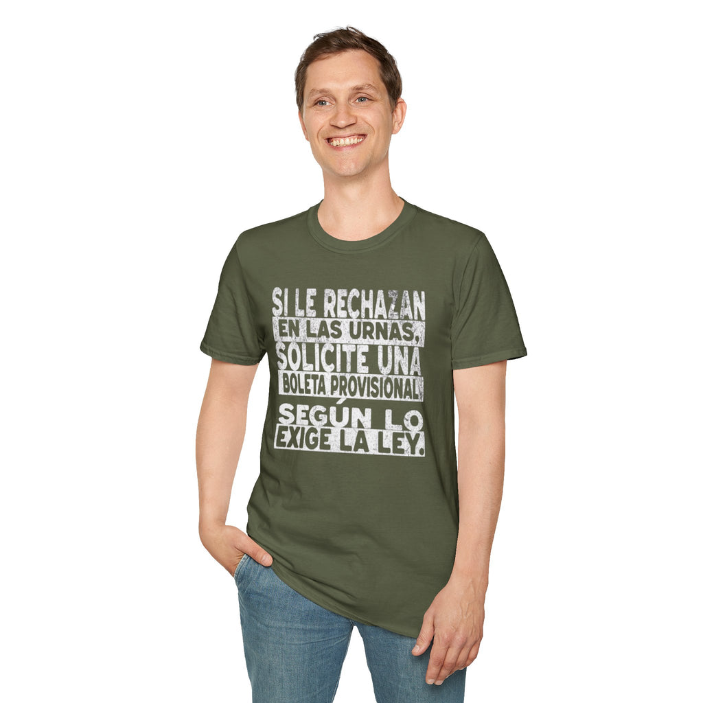 Know Your Rights Voting Spanish T-Shirt