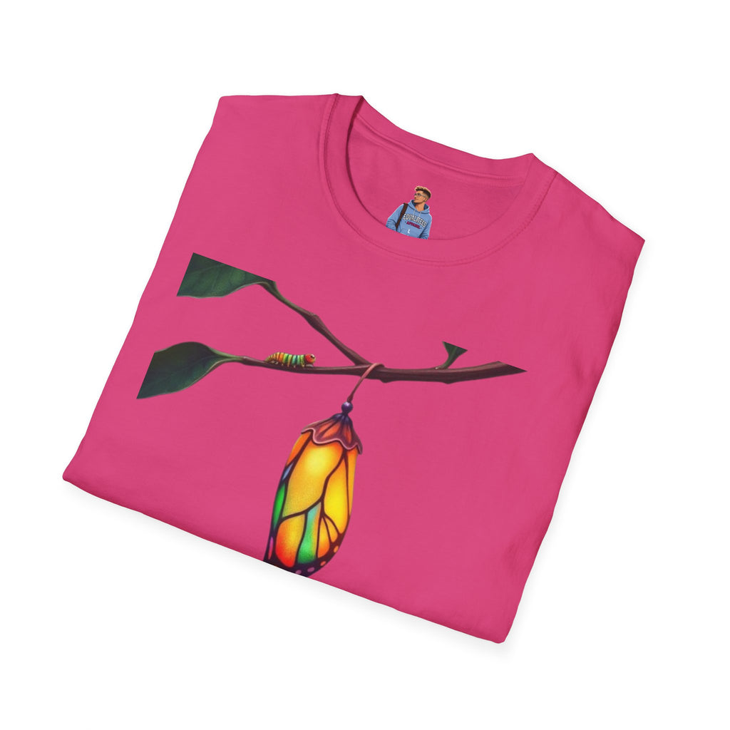 Rainbow Butterfly Cocoon Pride T-Shirt