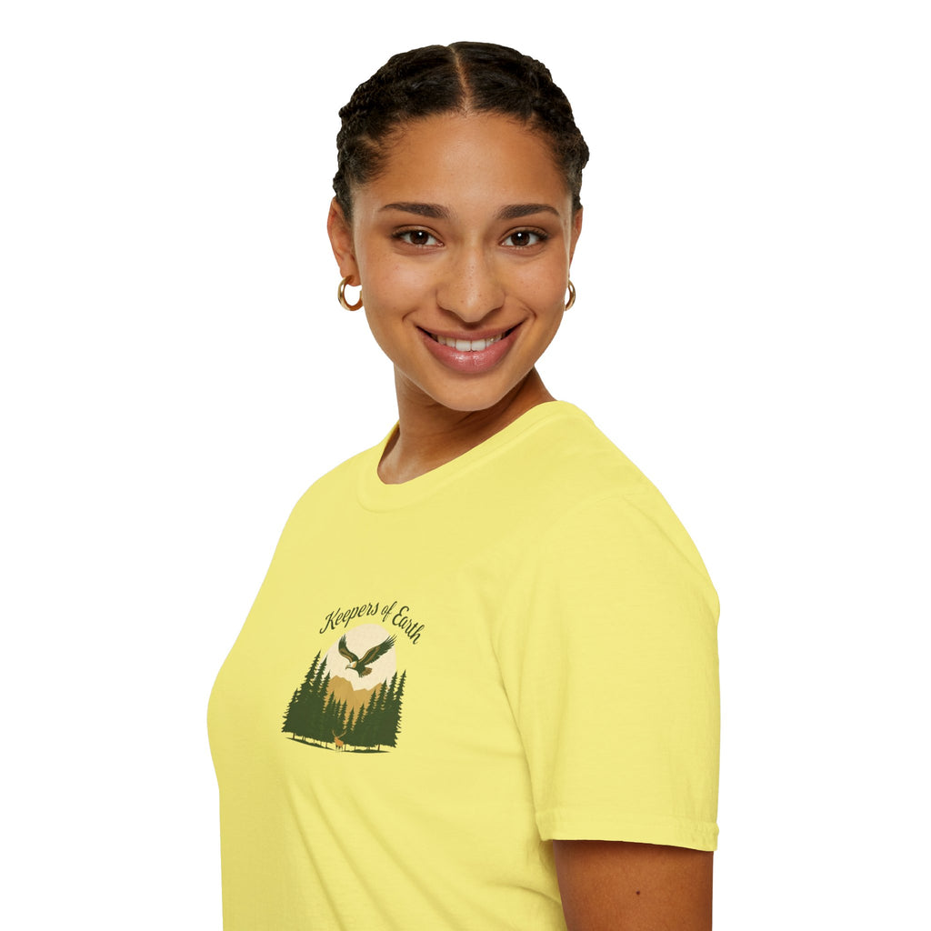 Keepers of the Earth Eagle and Elk T-shirt