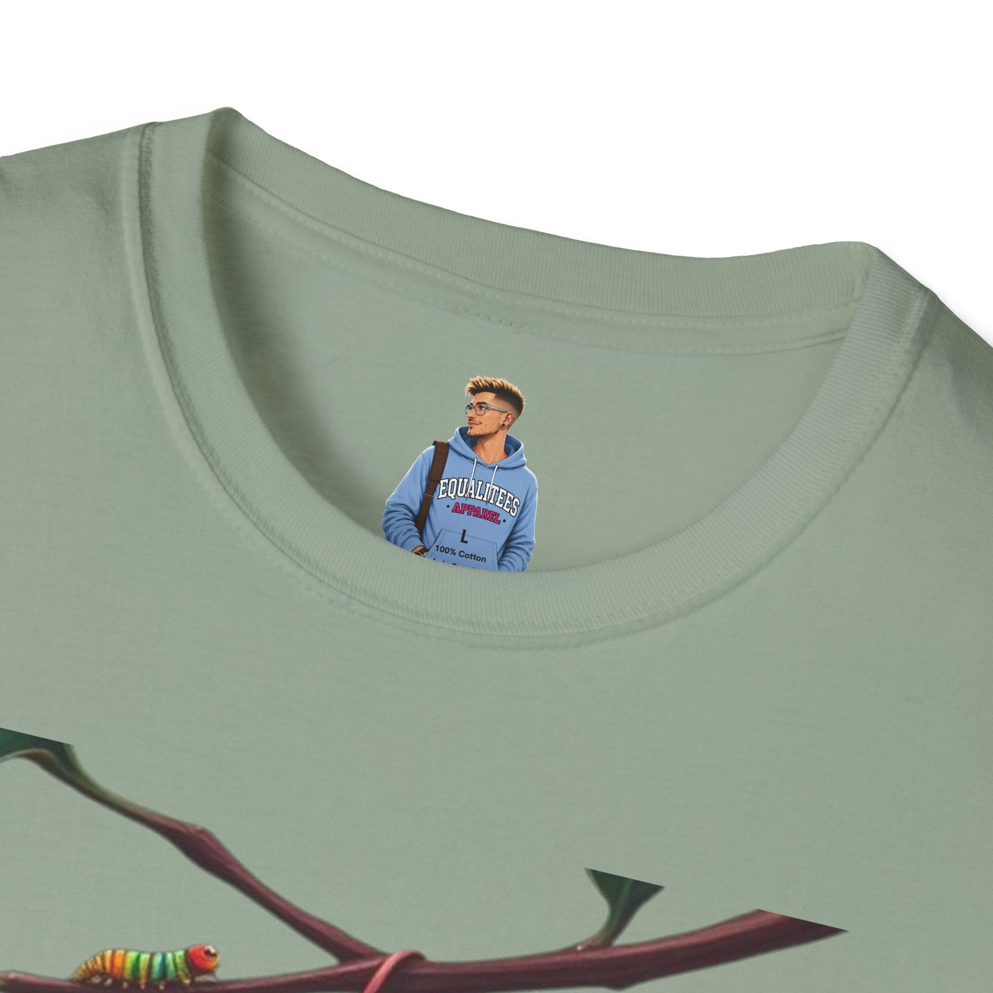 Rainbow Butterfly Cocoon Pride T-Shirt