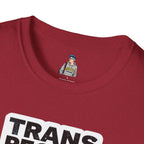Unisex Softstyle T-Shirt - 'Trans People Exist. Trans People Matter.' Equality Apparel