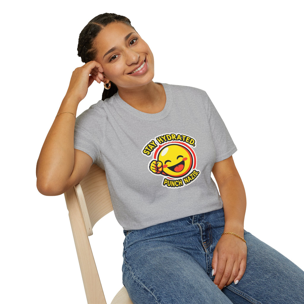 Stay Hydrated, Punch Nazis T-Shirt