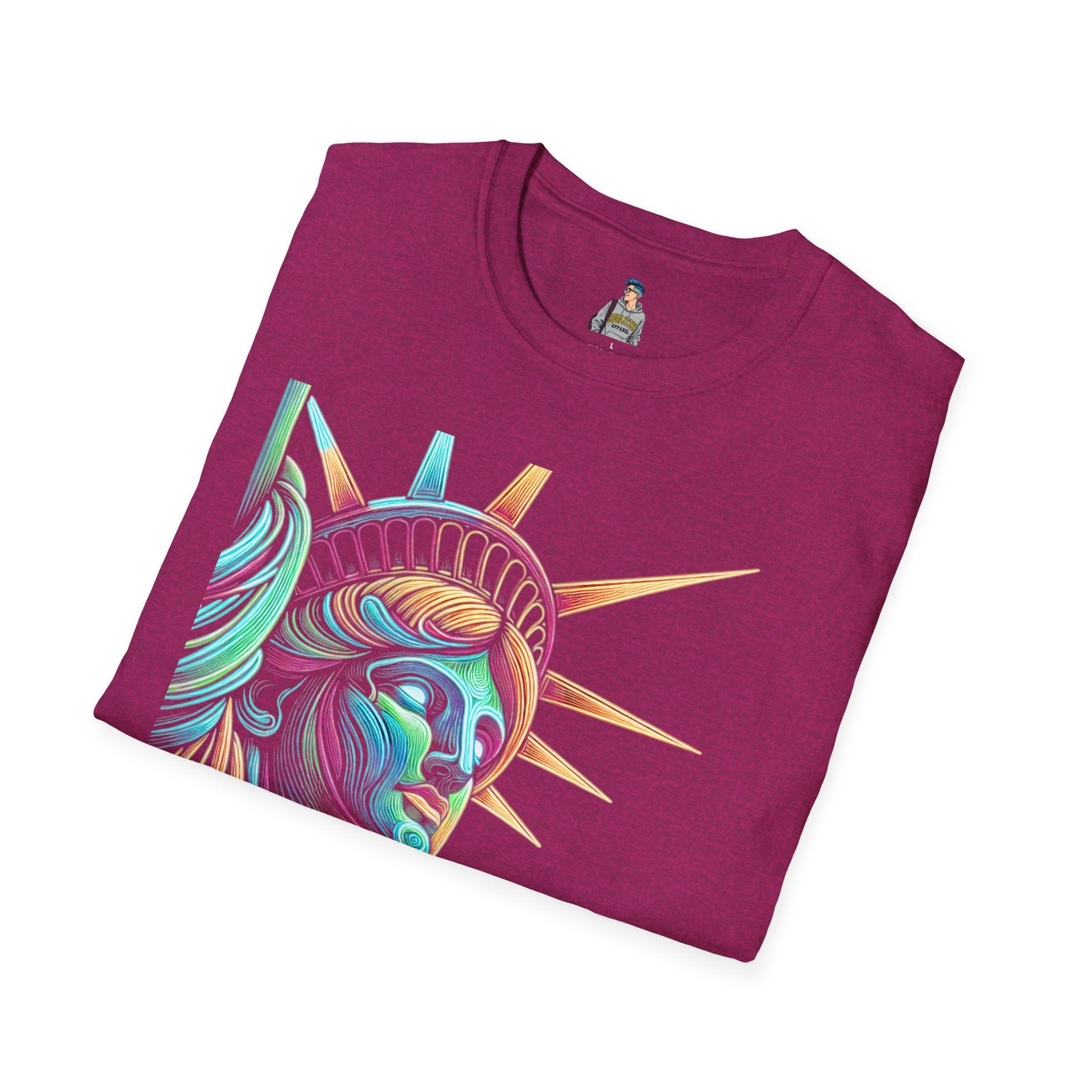 Lady Liberty - Softstyle Unisex T-Shirt