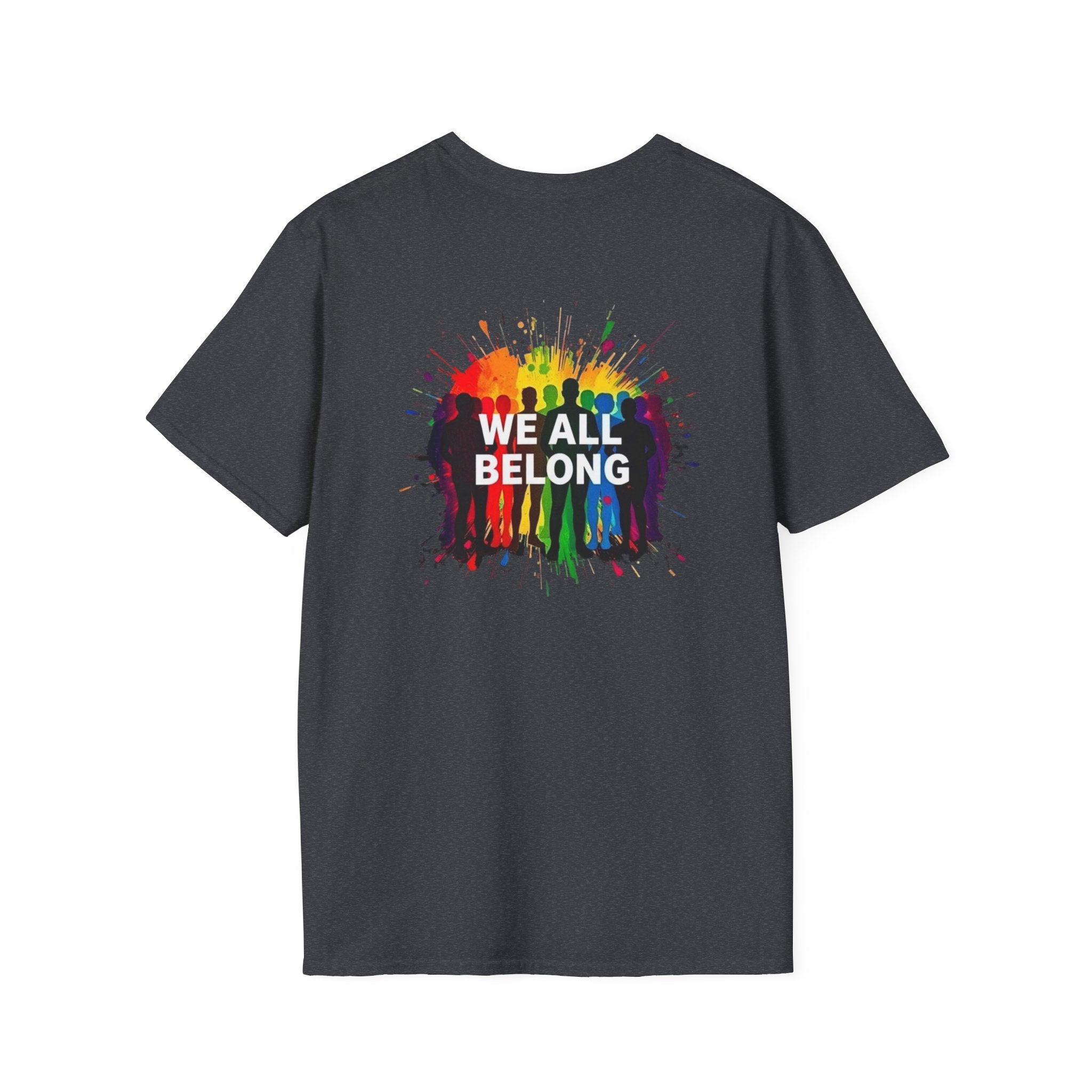Nothing Makes You An Expert On Skin You Don't Live In' Statement Tee - Inclusive Rainbow Design