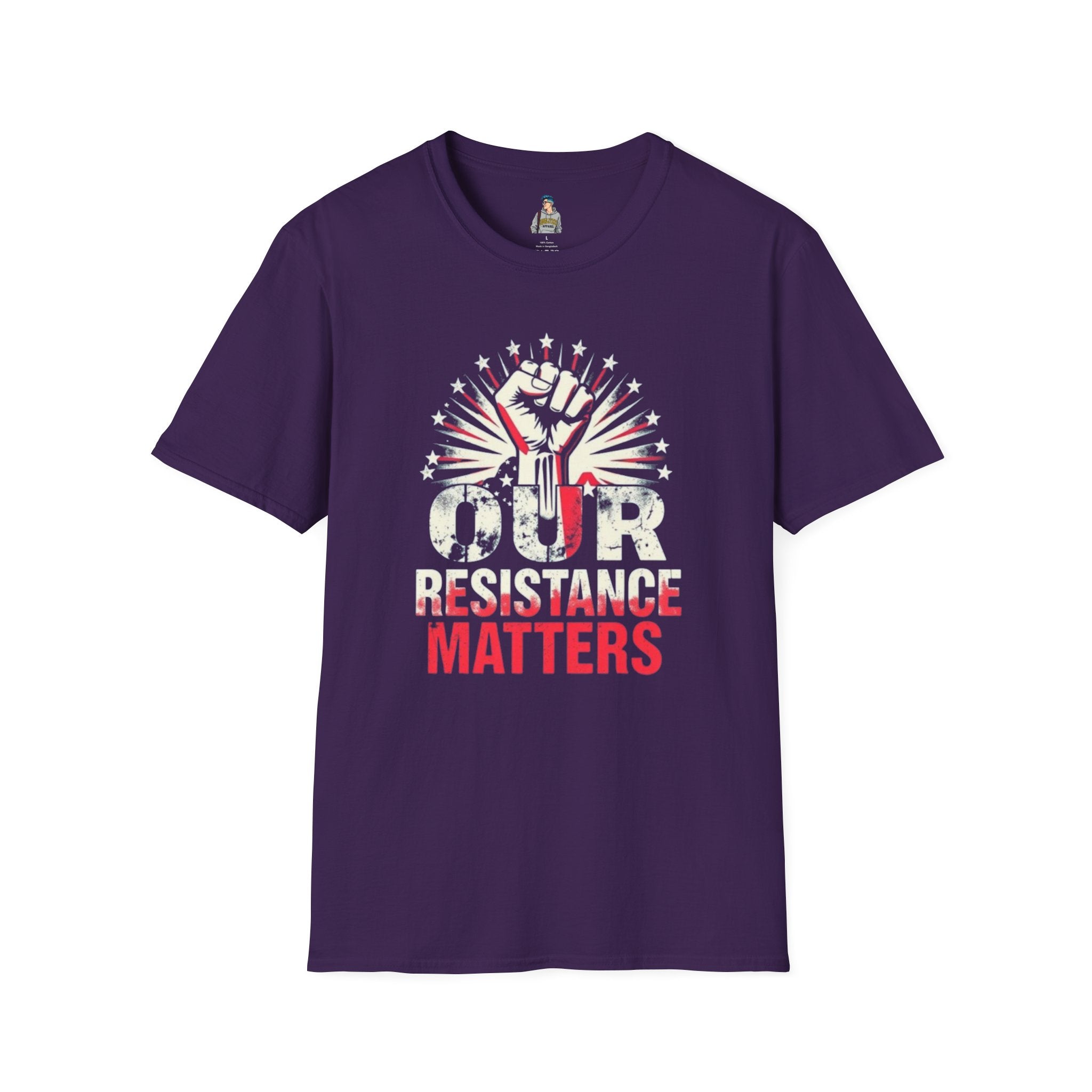 Unisex Softstyle T-Shirt - "Our Resistance Matters" Graphic Tee for Activism