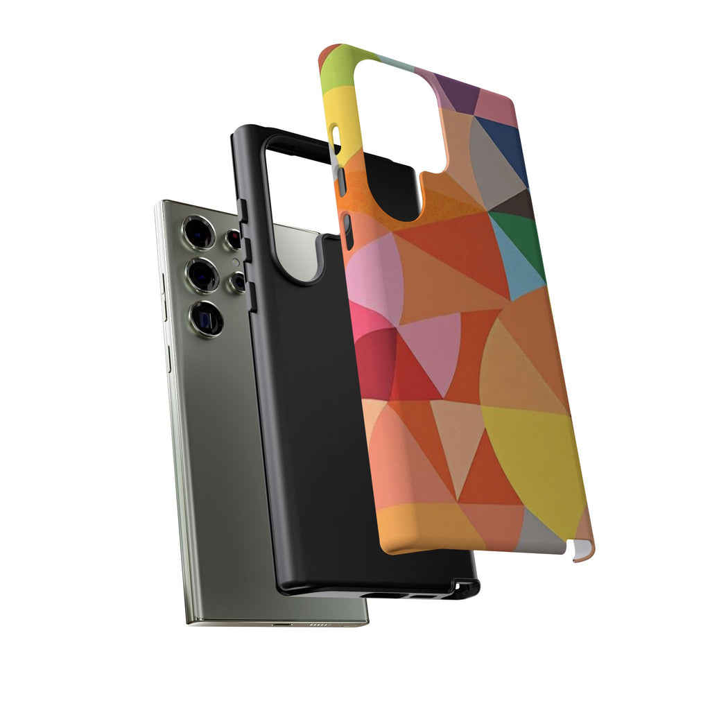 Colorful Geometric Tough Case for Android
