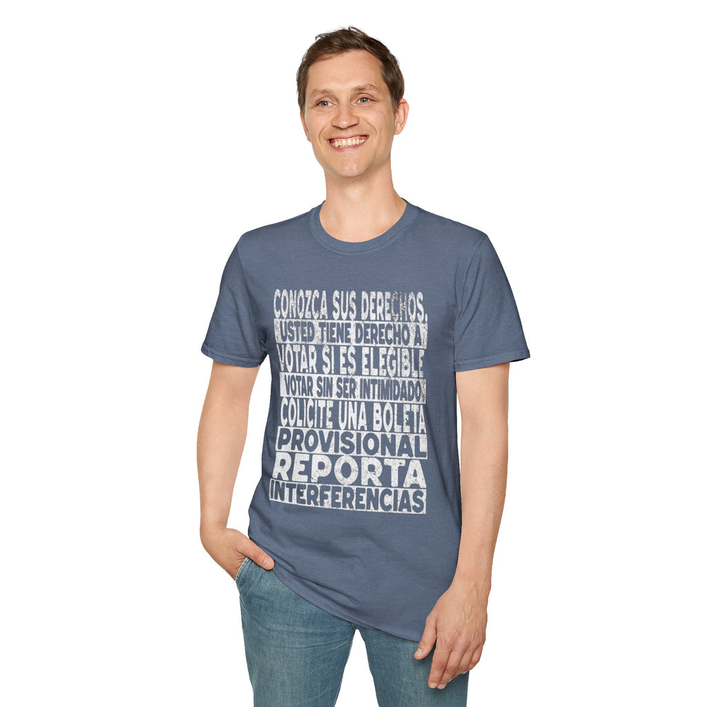 Know Your Voting Rights Spanish T-Shirt
