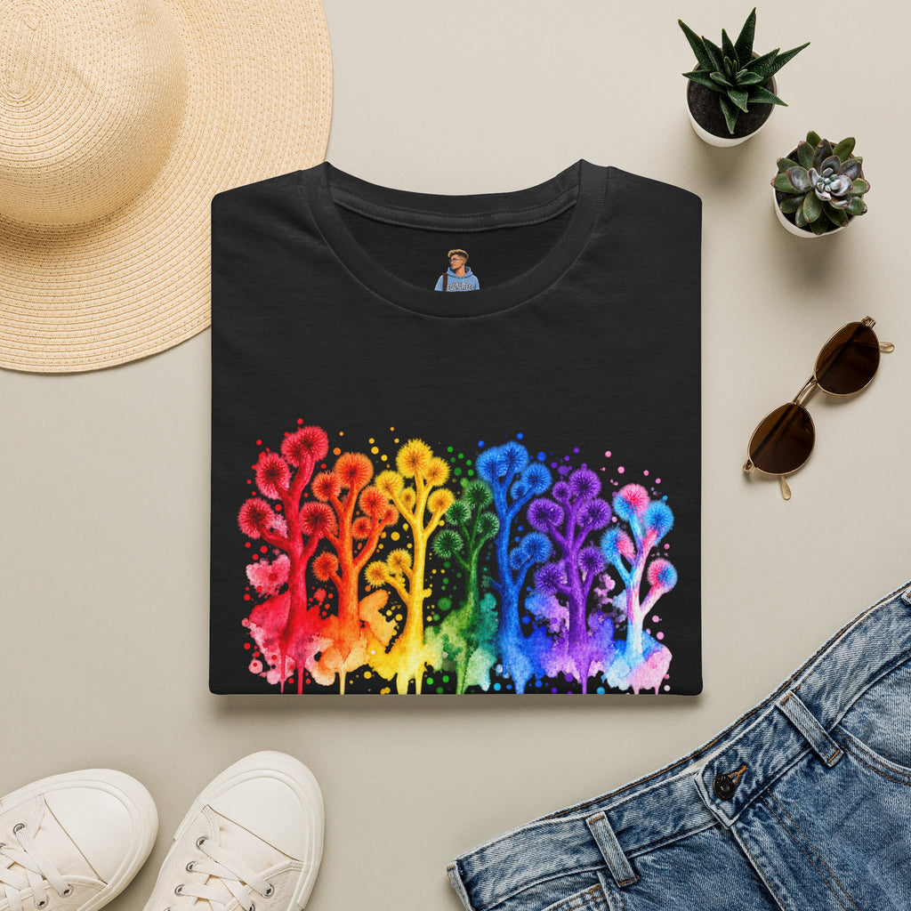 Pride Tree Las Vegas White Text T-shirt