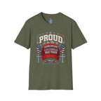Star Spangled Awesome Graphic Tee ("Proud to Be Delusional Bootlicking Nazi Trash")