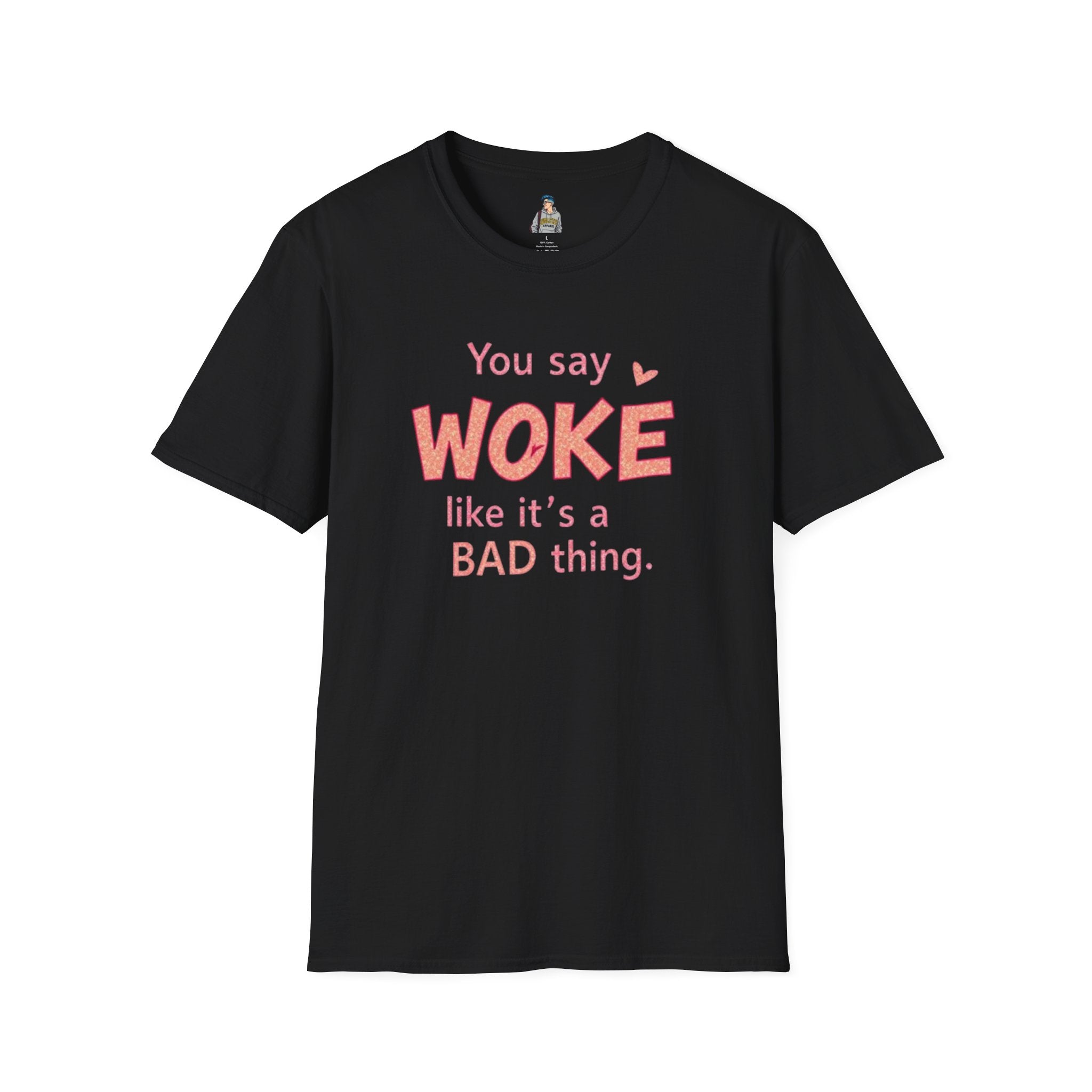 Woke is Empathy Unisex Softstyle T-Shirt - Bold Statement Tee for Everyday Activists