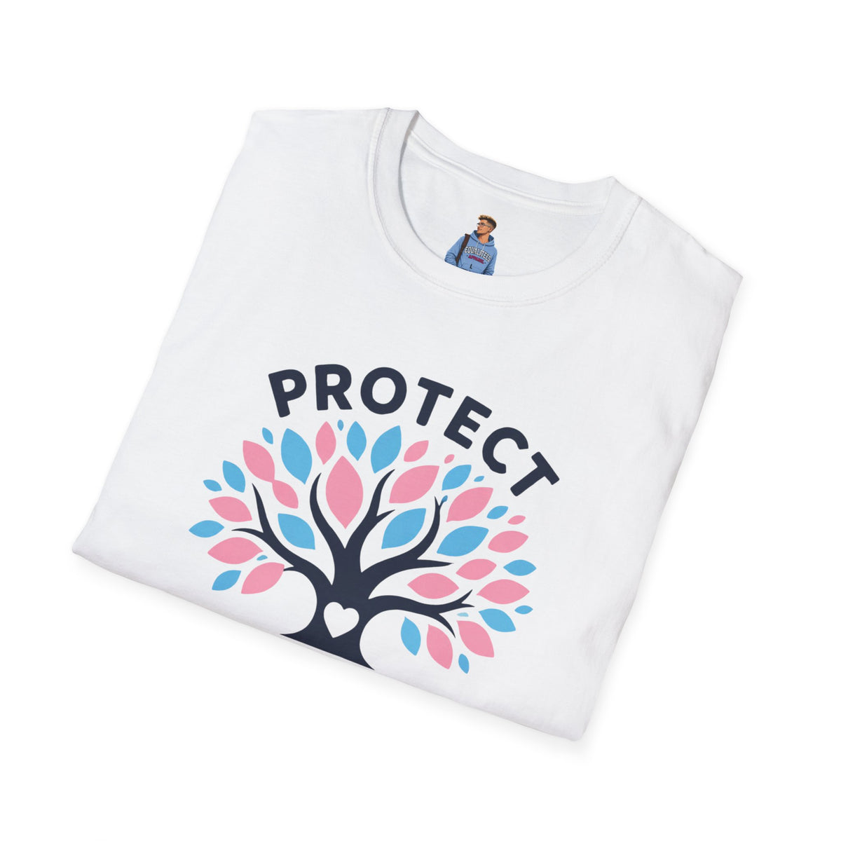 Protect Trans Kids Pride Tree Las Vegas T-Shirt