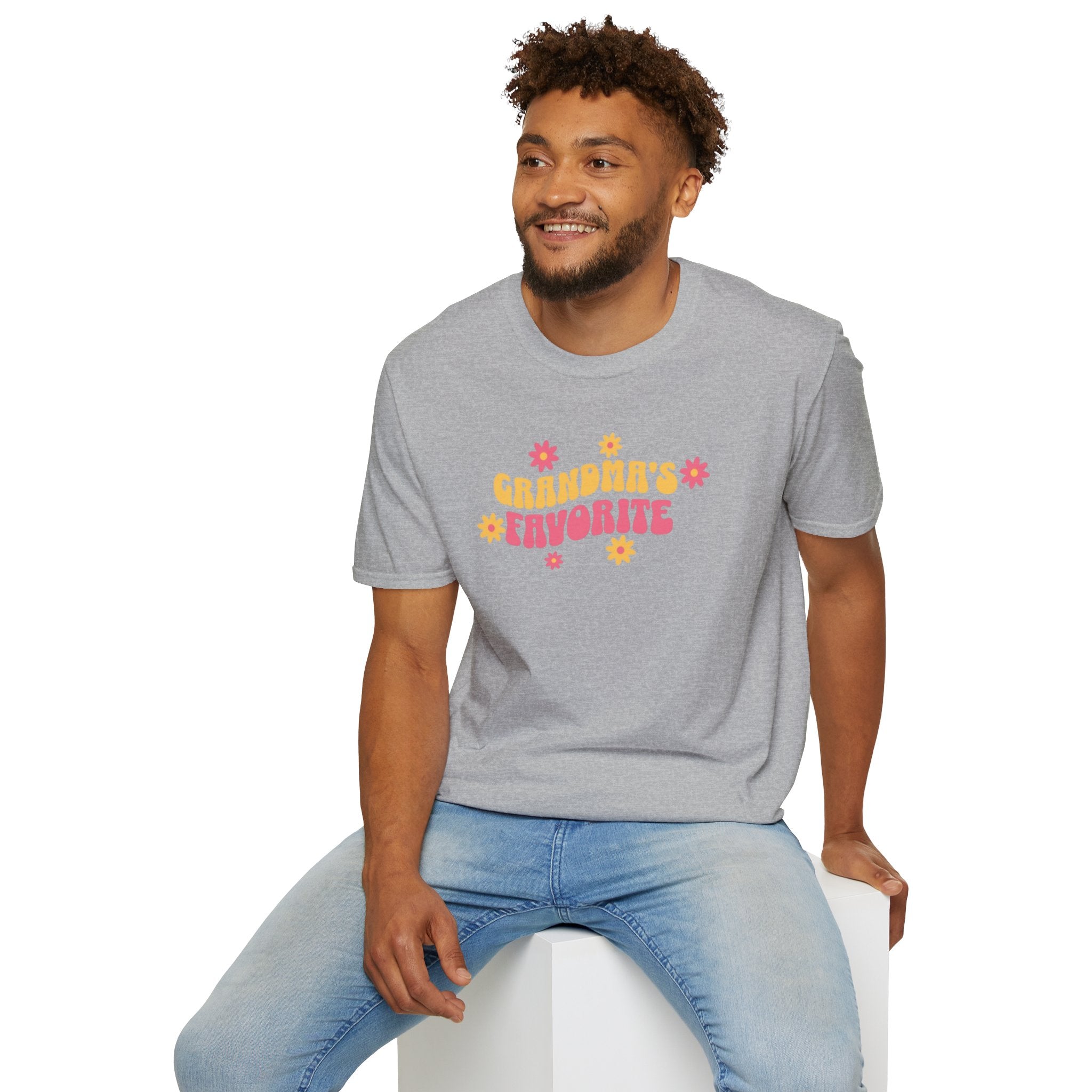 Grandma's Favorite Unisex Softstyle T-Shirt - EqualiTees.Me