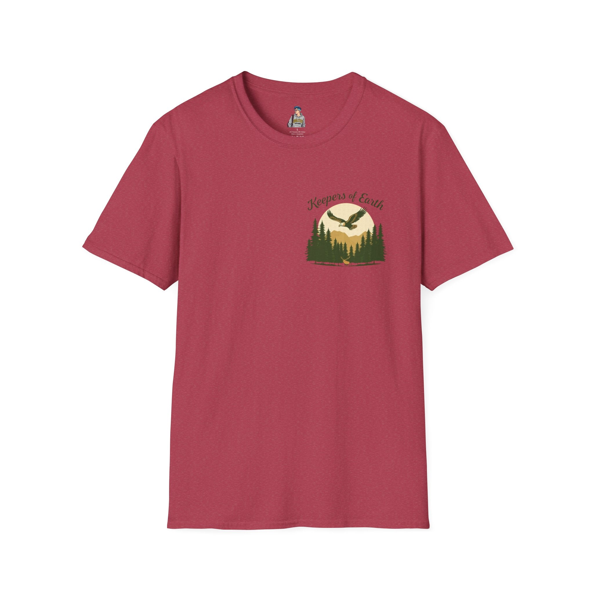 Keepers of the Earth Eagle and Elk T-shirt