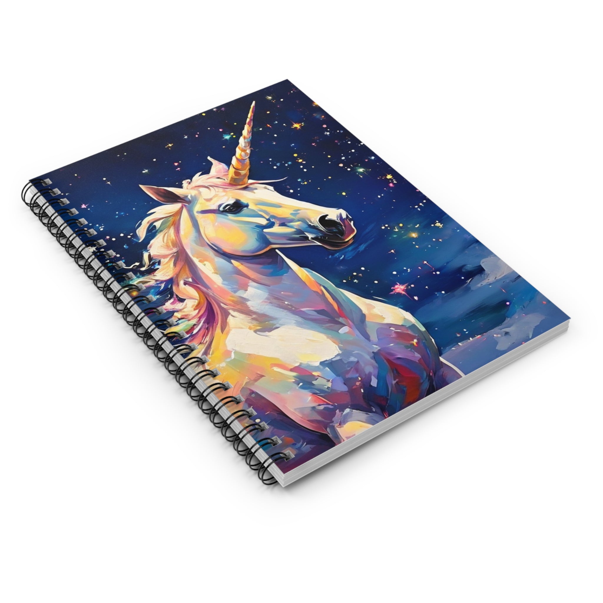 Watercolor Unicorn Spiral Notebook - Perfect for Dreamers and Creatives
