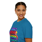 Pride T-Shirt, Unisex Graphic Tee, "I don't even think straight"