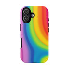 Rainbow Swirl Tough Phone Case for iPhone