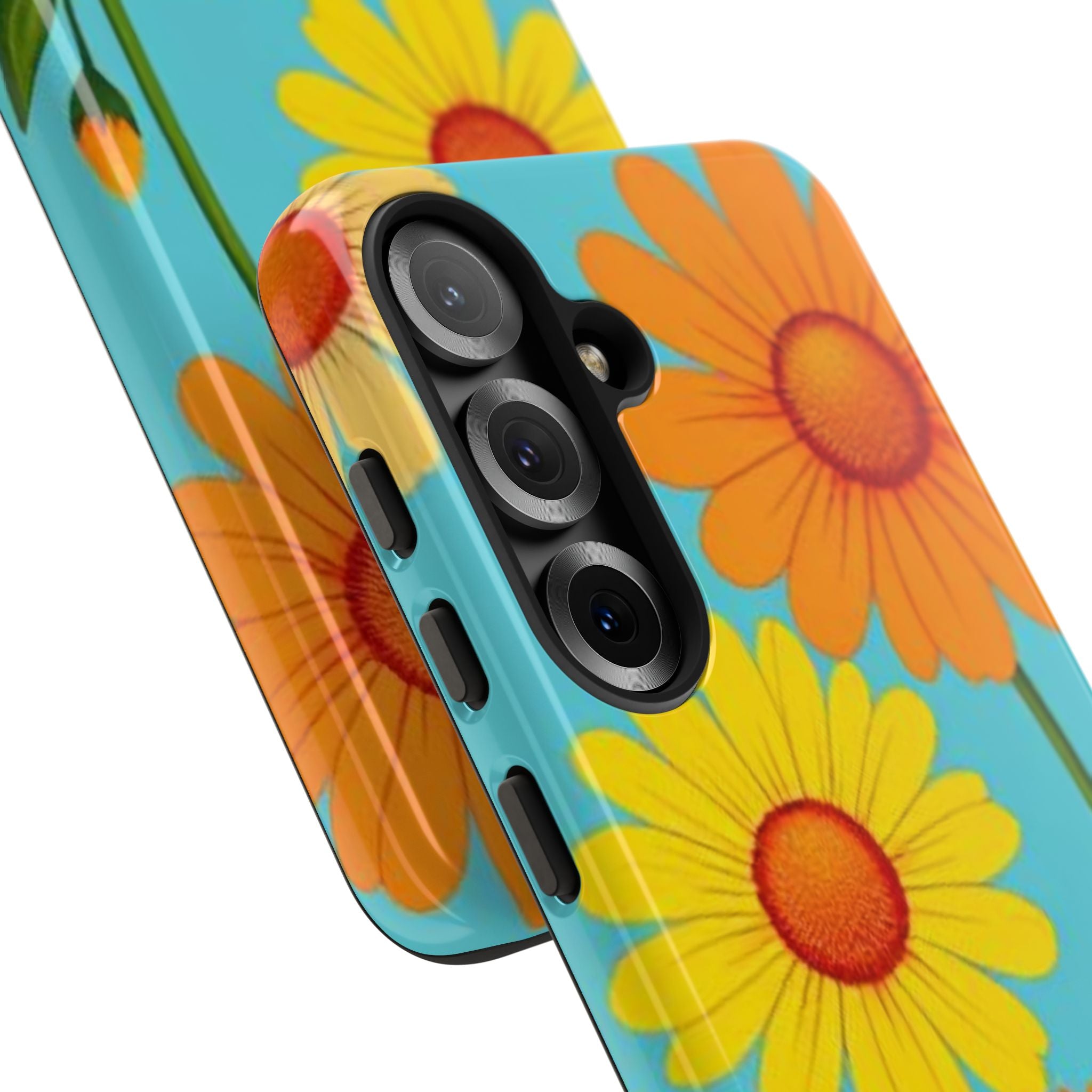 Floral Daisy Tough Case for Android
