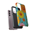 Floral Daisy Tough Case for Android