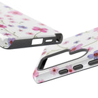 Pink Wildflower Tough Case for Android