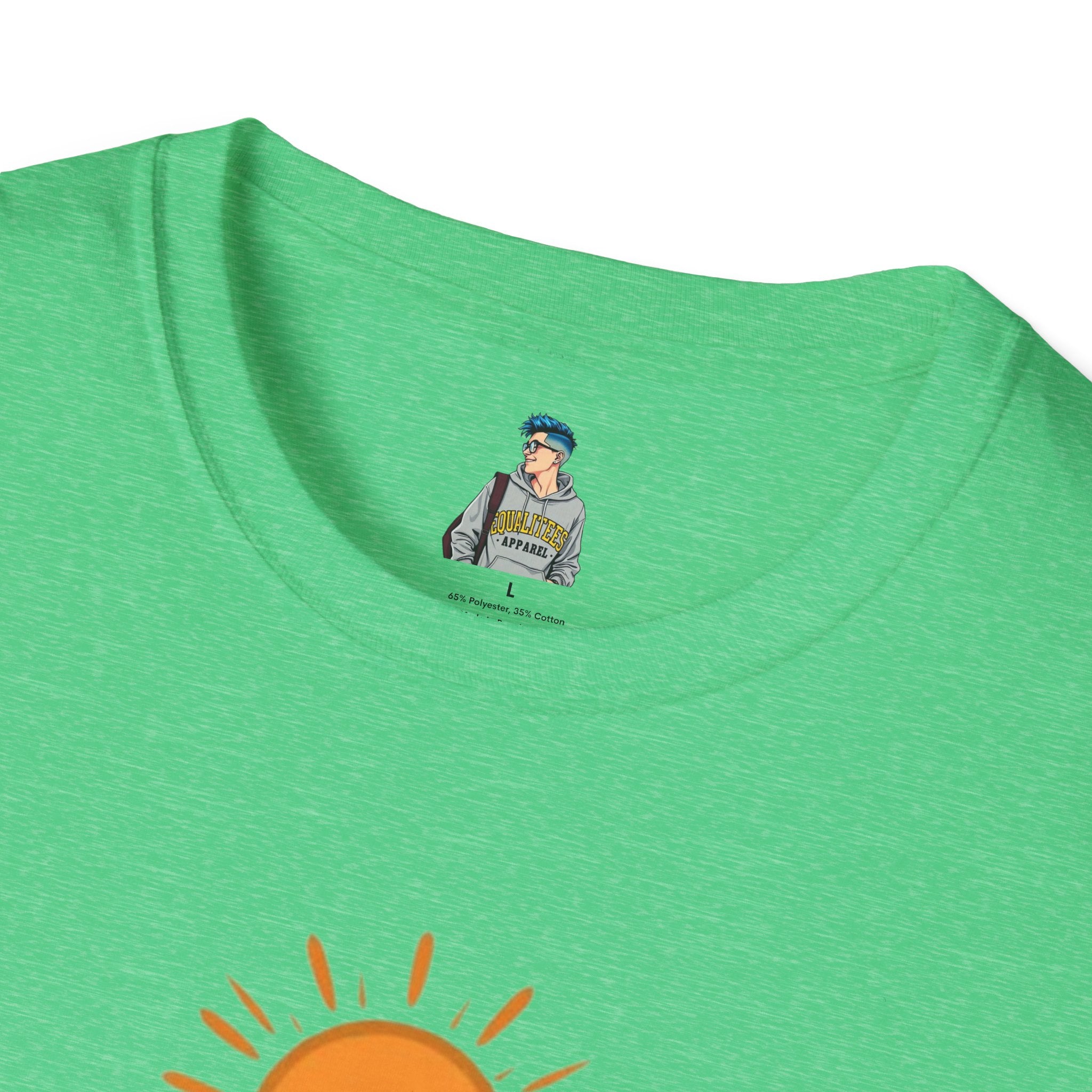 Mountain Scene Unisex Softstyle T-shirt
