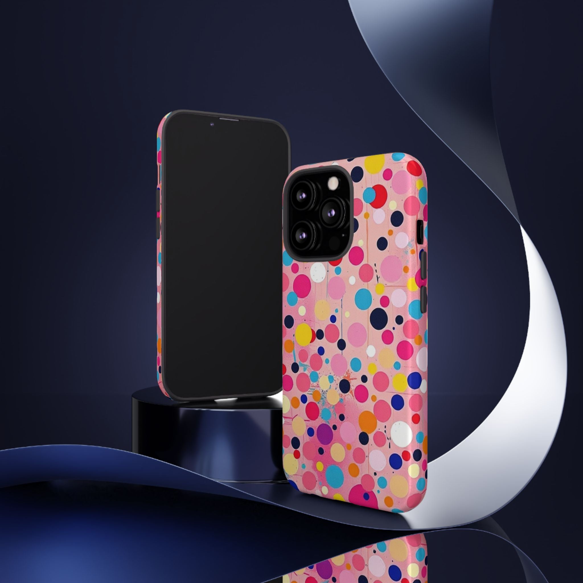 Colorful Dots & Spots Tough Cases For Android & iPhone