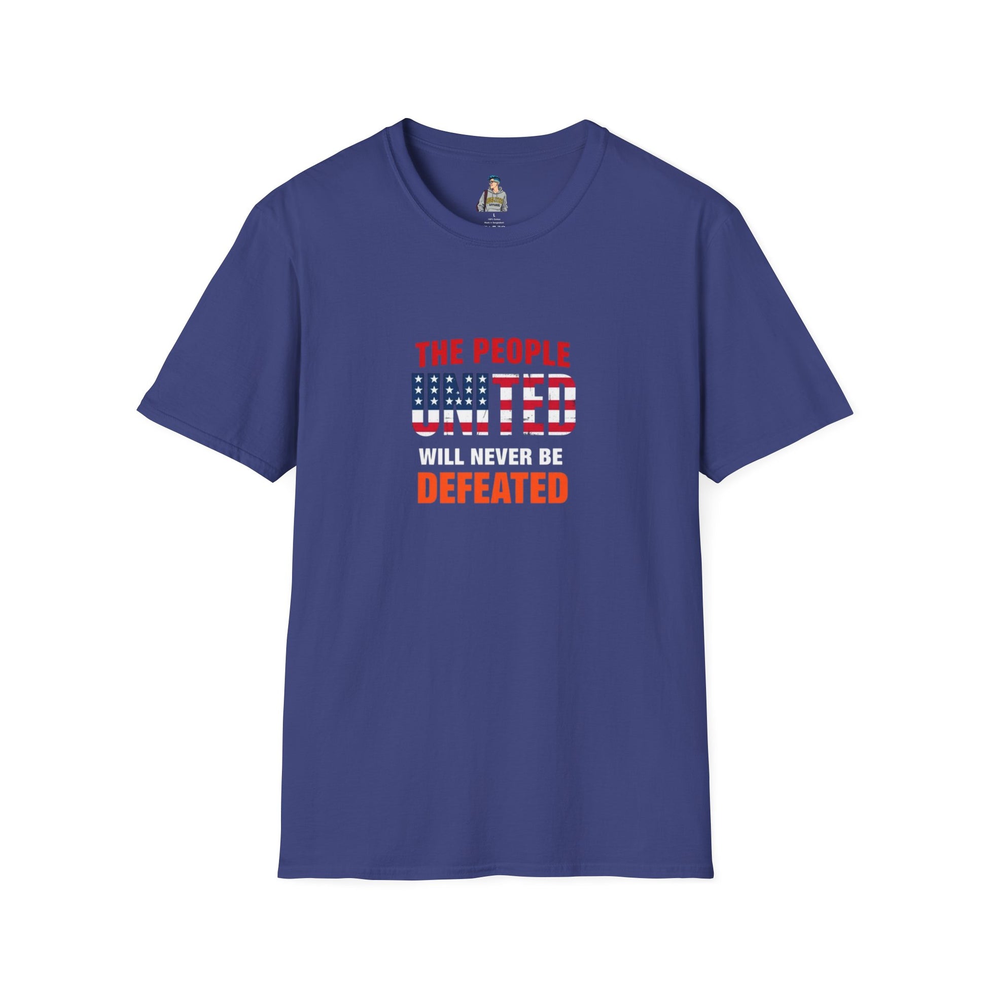 Unisex Softstyle T-Shirt - 'The People United' & 'MAGA Values Are NOT American Values' Graphic Tee