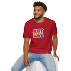 Just Love Unisex Softstyle T-Shirt | Perfect for Pride, Anniversaries, and Everyday Wear