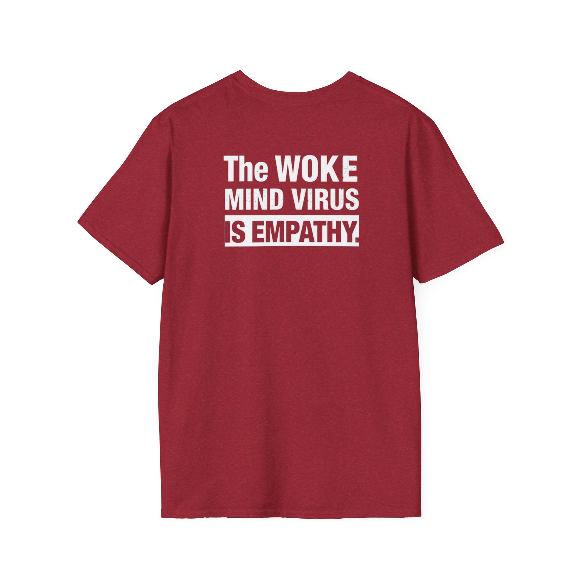 Woke is Empathy Unisex Softstyle T-Shirt - Bold Statement Tee for Everyday Activists