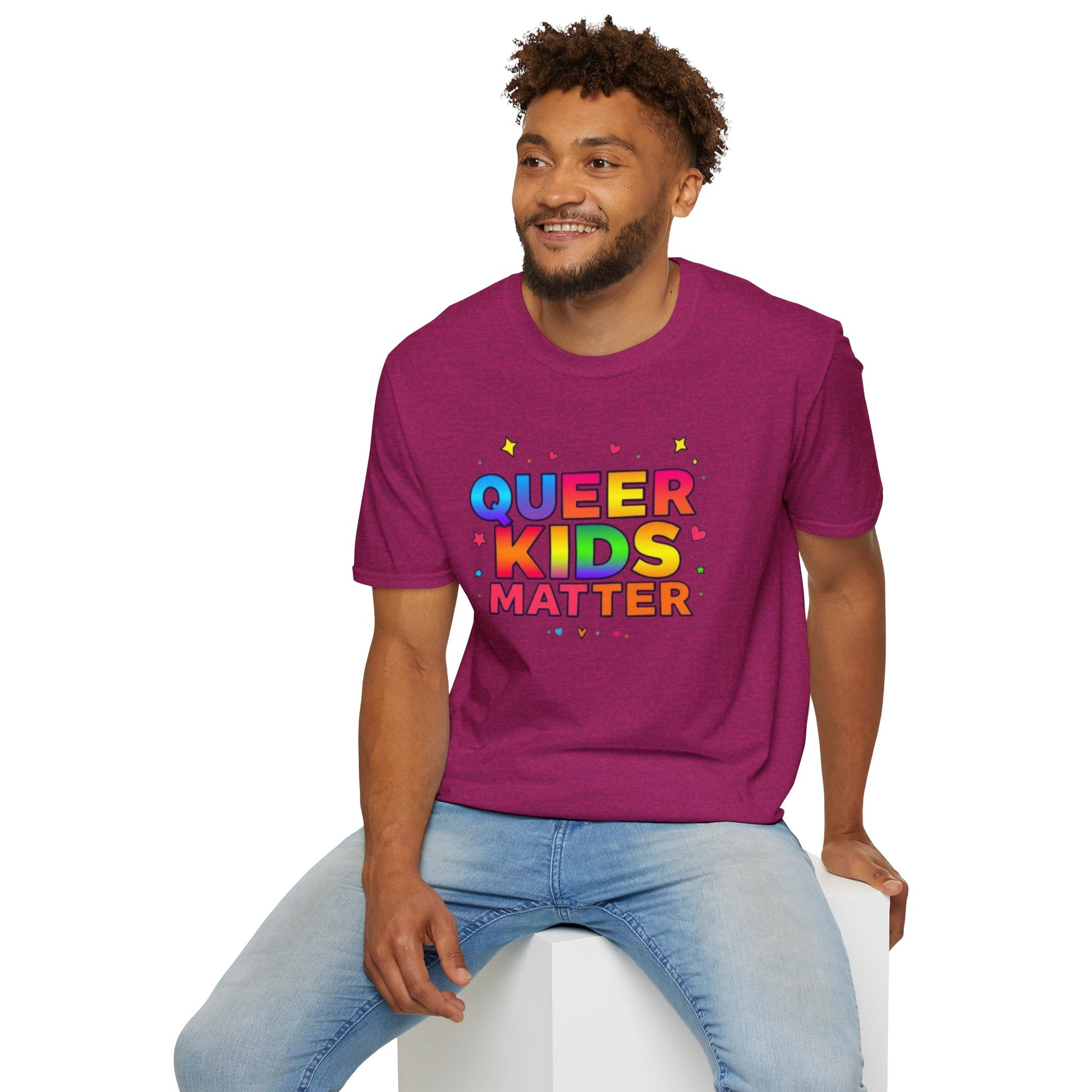 Colorful Queer Kids Matter Pride T-Shirt