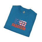 End Fascism Unisex Softstyle T-Shirt | Bold Patriotic Statement Tee