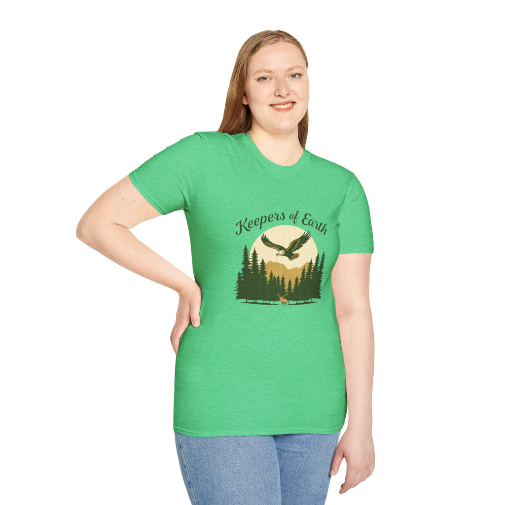 Keepers of the Earth Eagle and Elk T-shirt