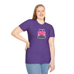 Empowering Unisex Softstyle T-Shirt - 'My Body, My Choice' Statement Tee