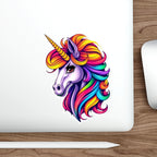 Die-Cut Stickers Purple Unicorn