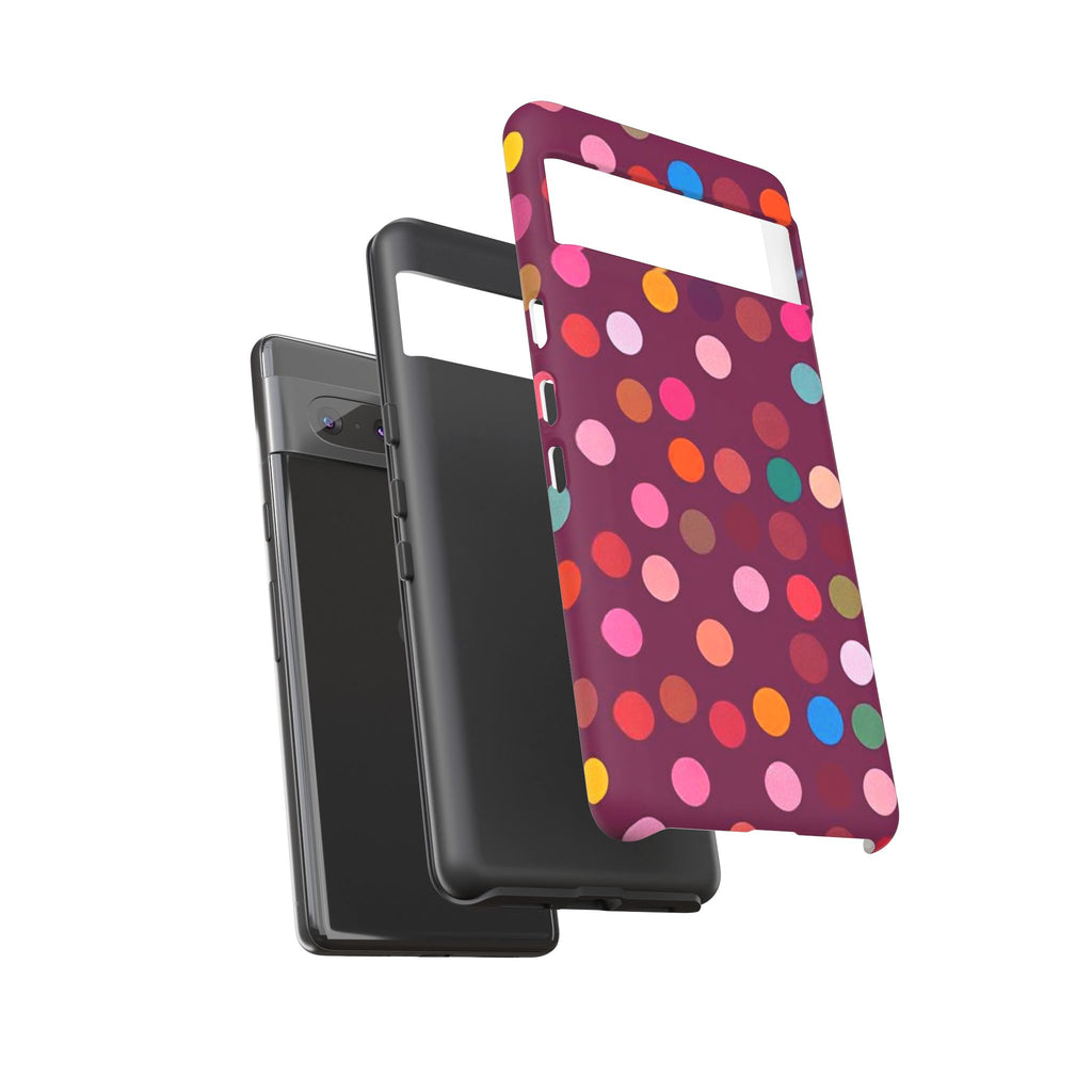 Polka-Dot Colorful Tough Case for Android
