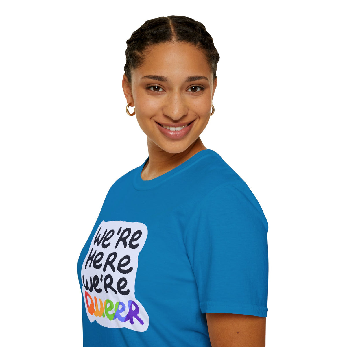 We’re Here We’re Queer Pride Tree Las Vegas T-Shirt