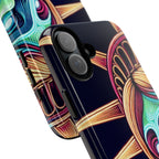 Statue of Liberty Neon Glowing Art Tough Case for Android & iPhone