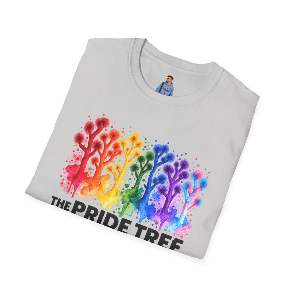 Pride Tree Las Vegas T-Shirt - Black Text